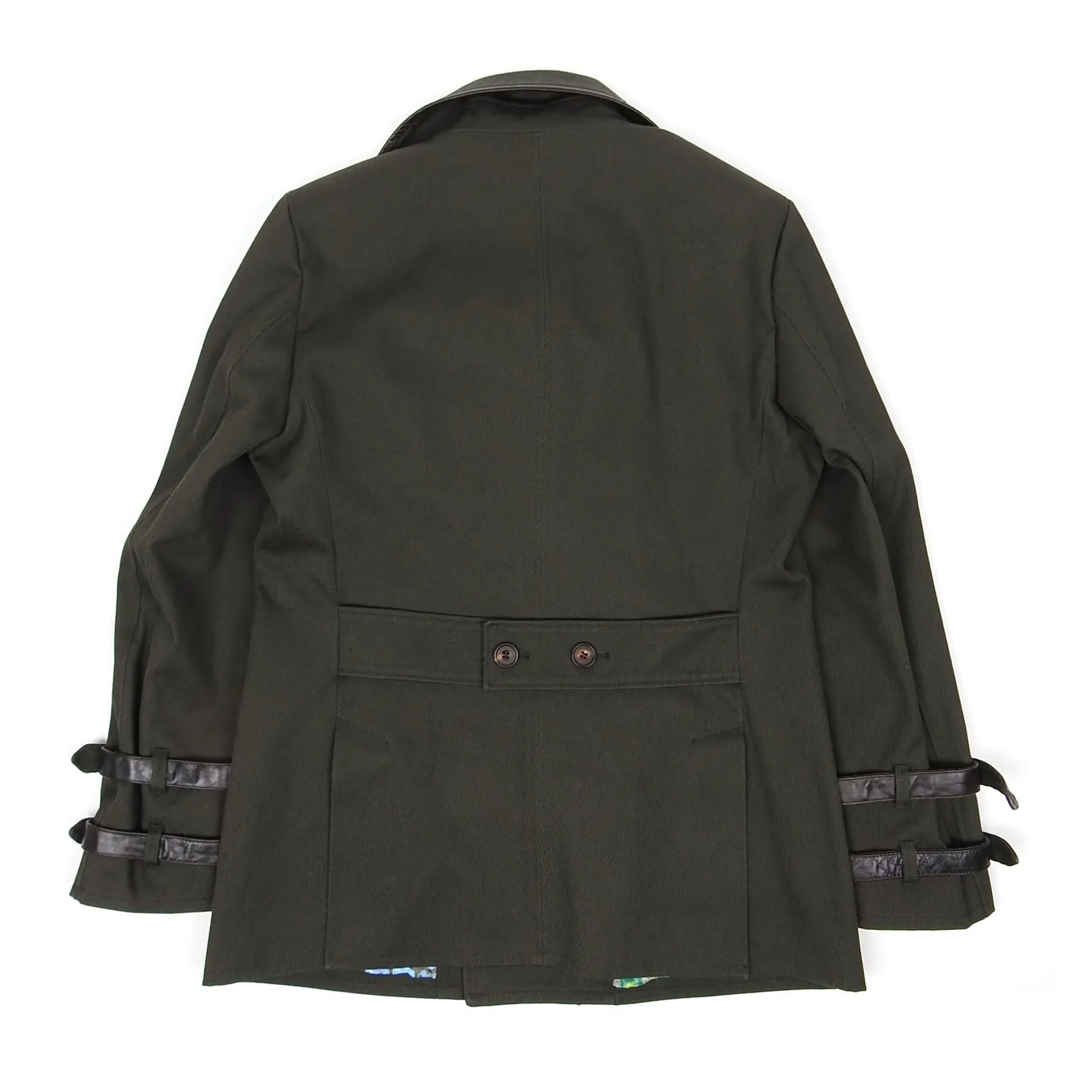 Vivienne Westwood Green Short Trench Coat Size 48