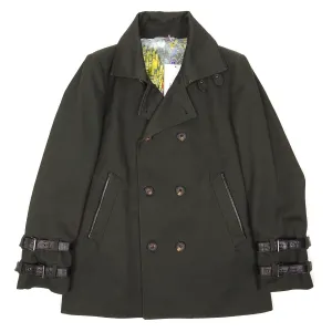 Vivienne Westwood Green Short Trench Coat Size 48