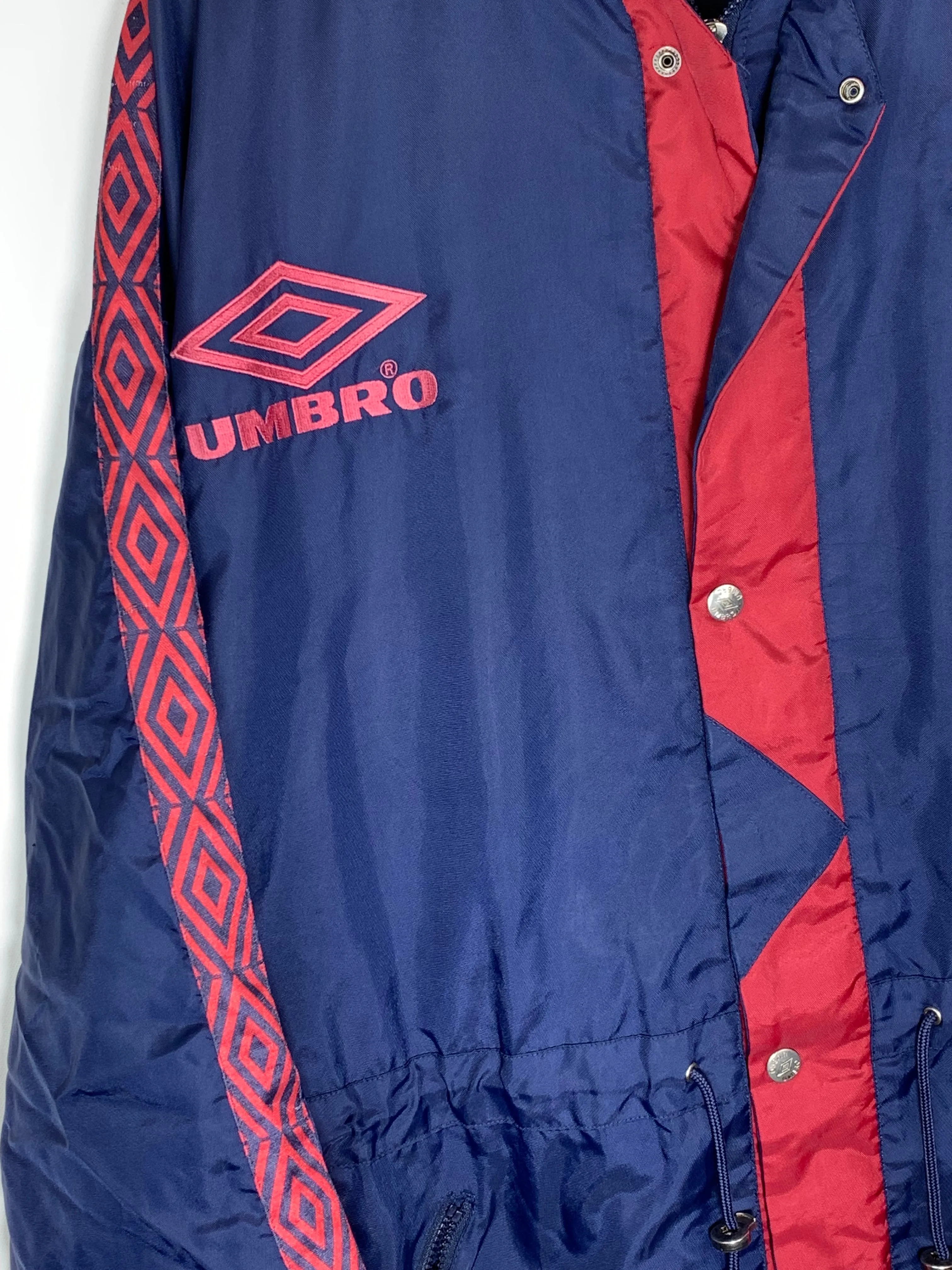 VTG Umbro Windbreaker Trench Coat (XL/2X)