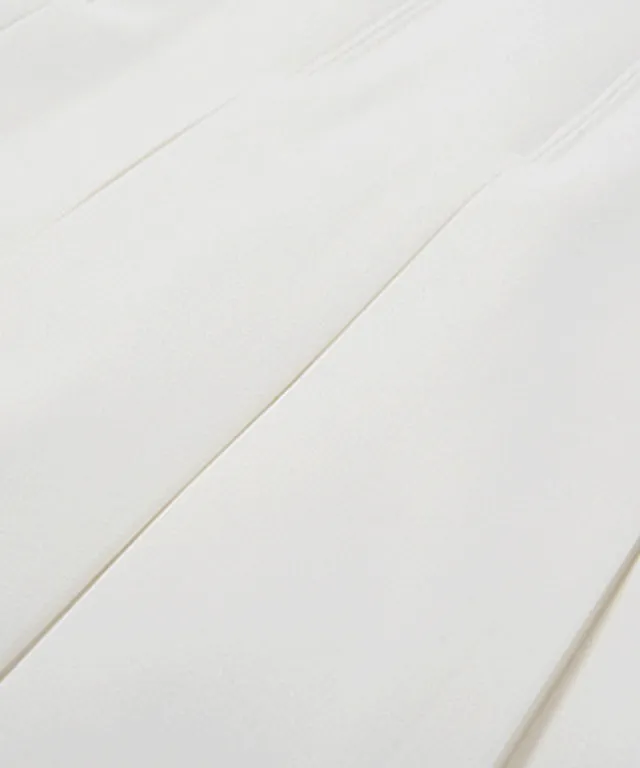 [Warehouse Sale]  AVEN Long-Selling Pleated Skirt - White