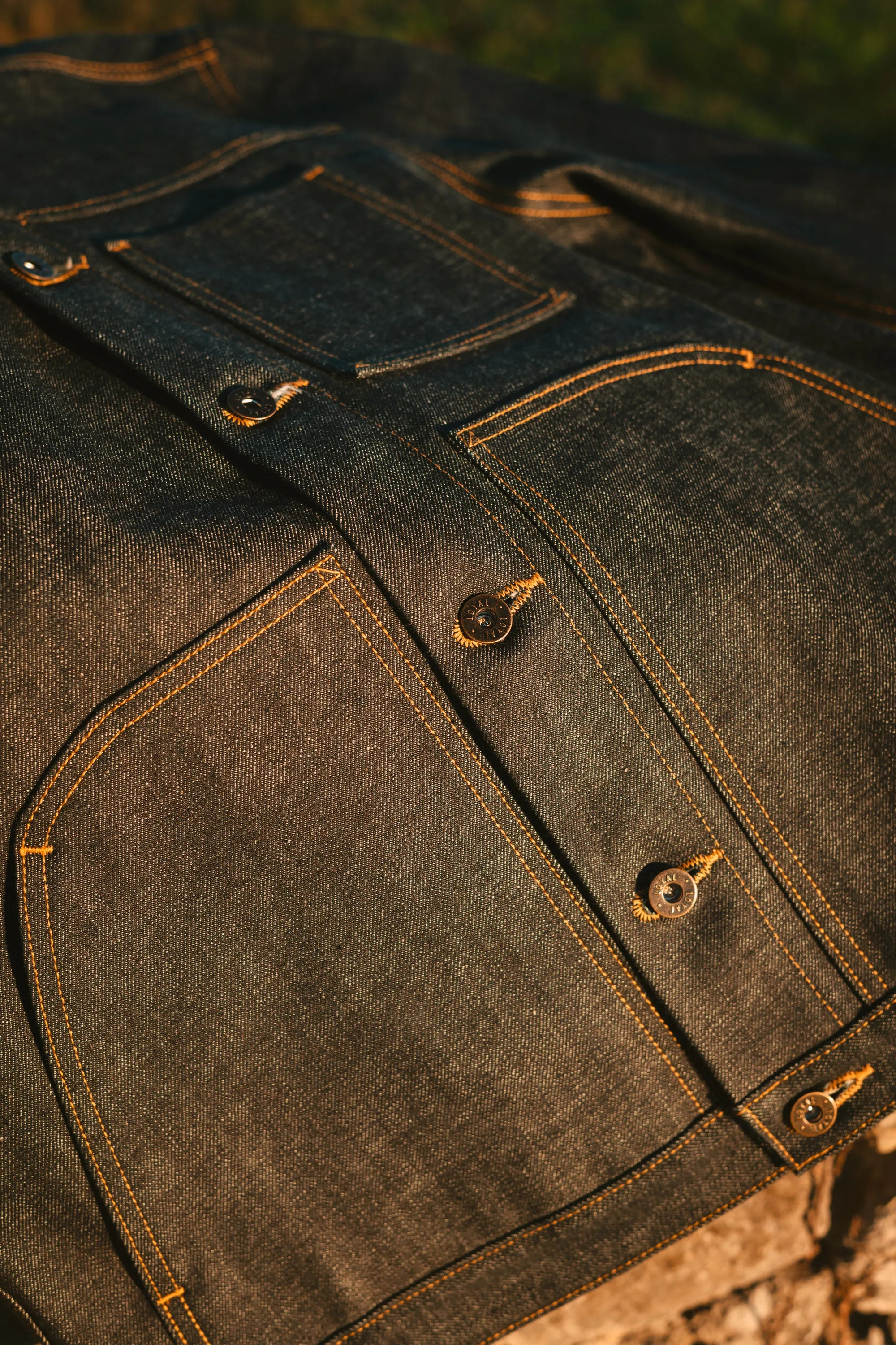 Wayman Jacket - Kuroki 15oz SLUBDOT Selvedge Denim