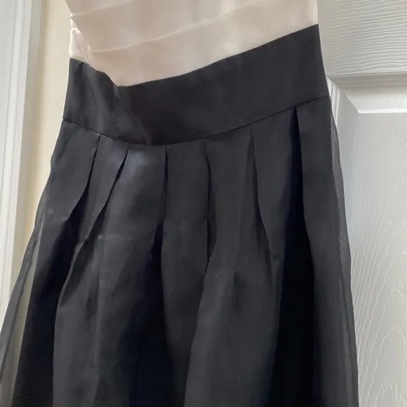 White House Black Market Silk Strapless Dress, size 8