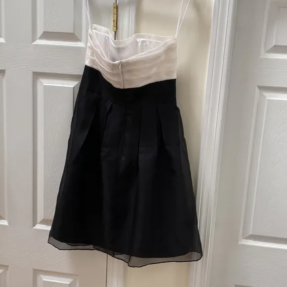 White House Black Market Silk Strapless Dress, size 8