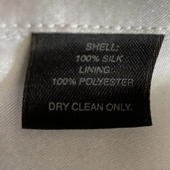White House Black Market Silk Strapless Dress, size 8