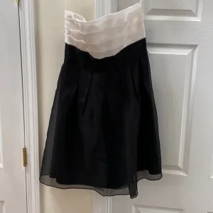 White House Black Market Silk Strapless Dress, size 8