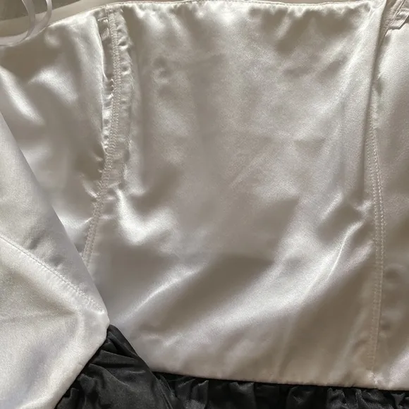 White House Black Market Silk Strapless Dress, size 8