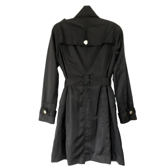 White House Black Market Trench Coat Rain Coat With Belt Size XS
