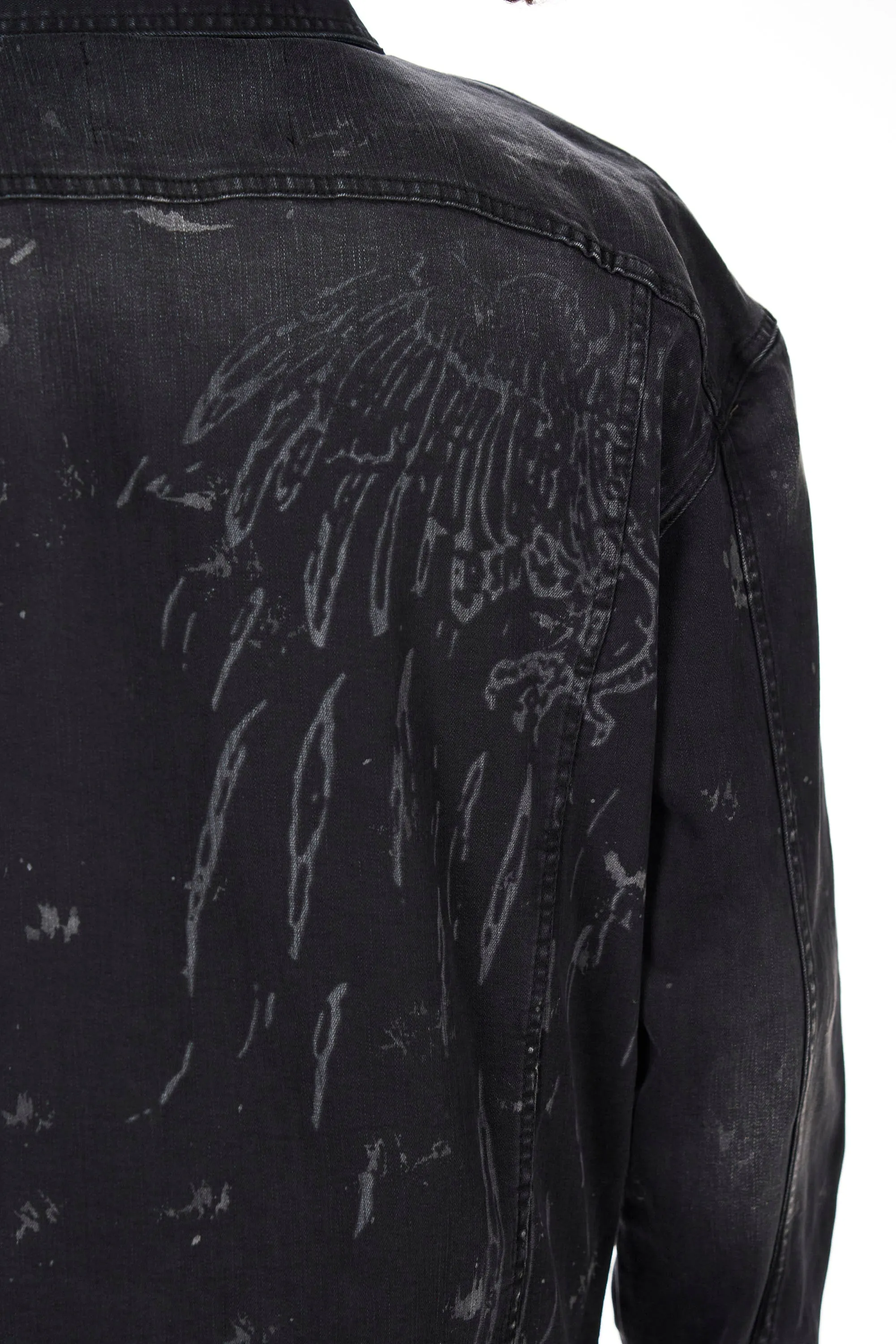 Wings Print Jacket