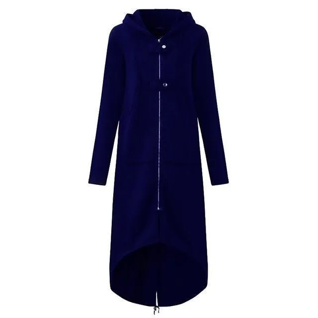 Women's Hooded Trench Coat