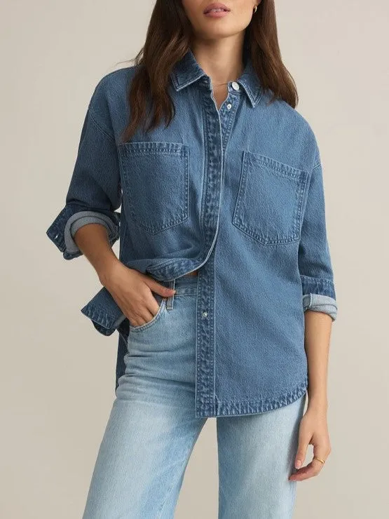Z SUPPLY All Day Denim Shirt Jacket