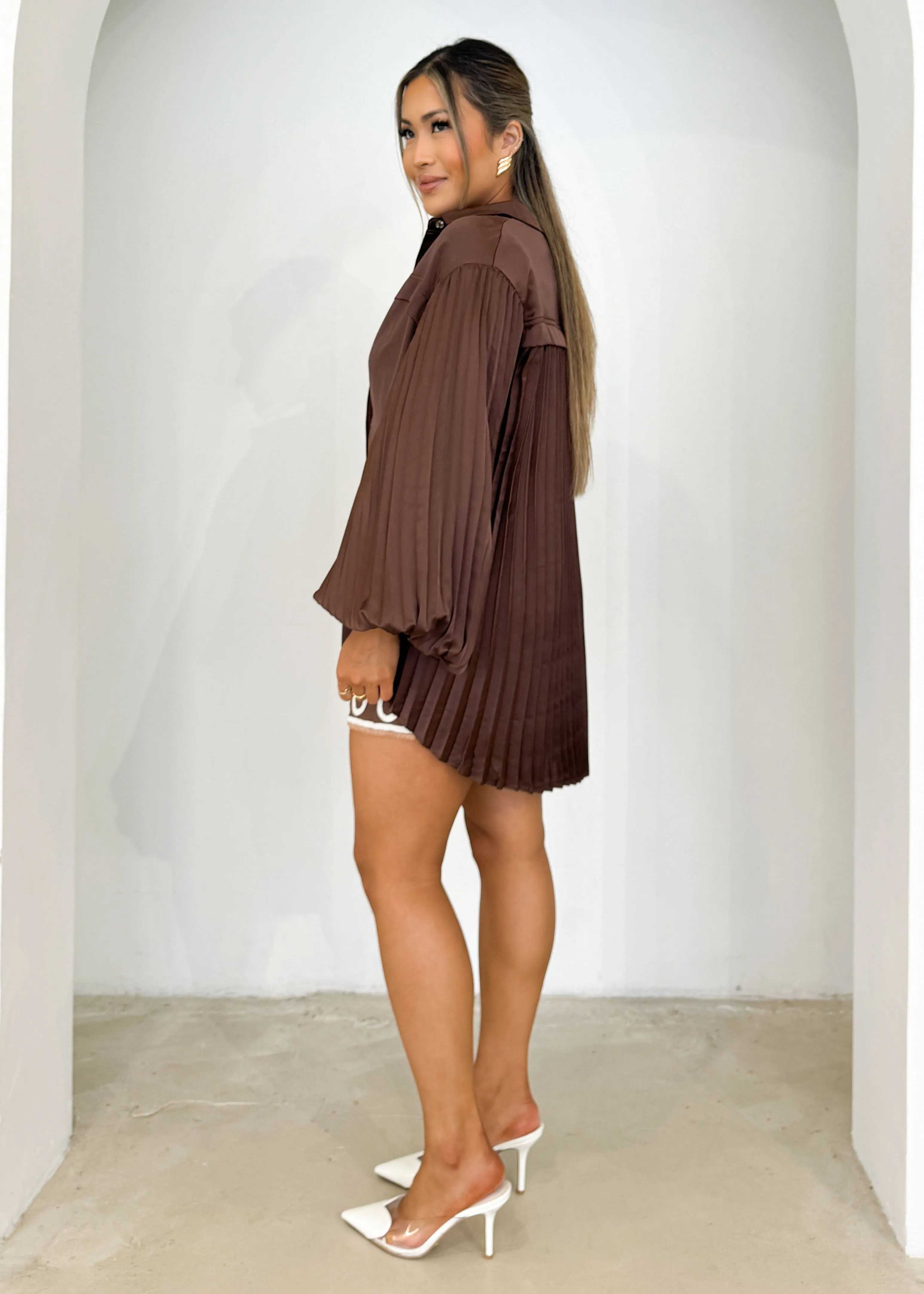 Zekra Shirt - Chocolate